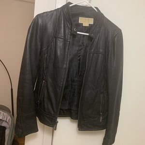 Pxs Michael Kors black leather jacket